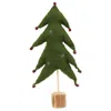 Homegifo *large Felted Christmas Tree With Red Ball