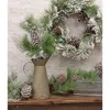Homegifo Large Snowfall Pine Pick 35"