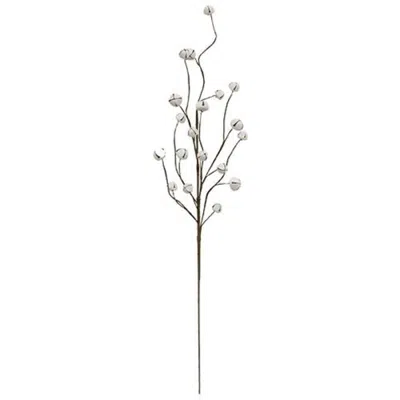 Homegifo Large White Jingle Bell Pick 28.5" In Black