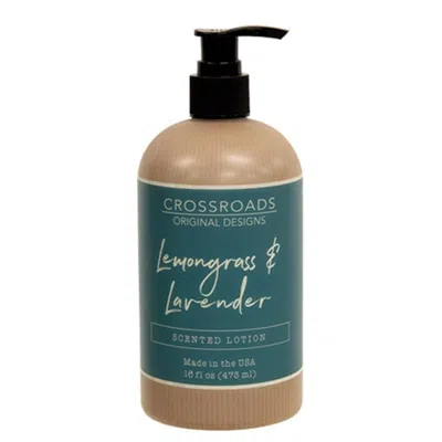 Homegifo Lemongrass & Lavender Hand Lotion 16oz In Blue