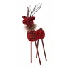 Homegifo *lg Red/black Plaid Reindeer