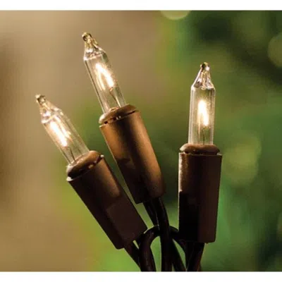 Homegifo Light Set Brown Cord 10ct In Multi