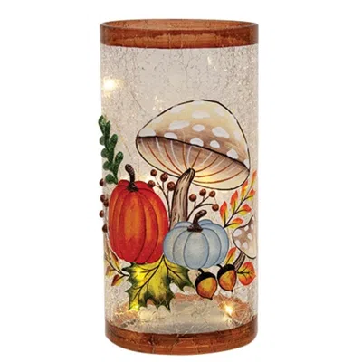 Homegifo Light Up Mushroom Pillar Vase In Multi