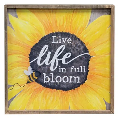 Homegifo *live Life In Full Bloom In Blue