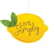 Homegifo *live Simply Felt Lemon Ornament