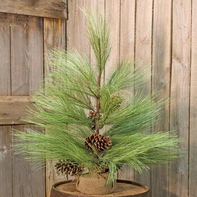 Homegifo Long Needle Pine Tree 30" In Green