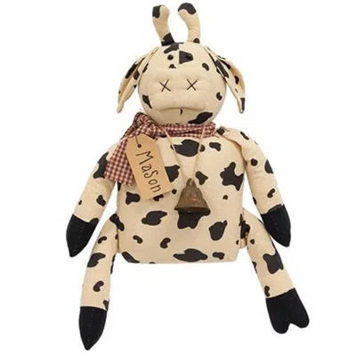 Homegifo Mason Cow Doll In Neutral