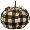 Homegifo *medium Black Buffalo Check Pumpkin