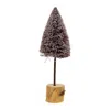 Homegifo *medium Red Spice Drop Bottle Brush Tree