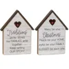 Homegifo *merry Be Buffalo Check Heart House 2 Asstd.
