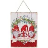 Homegifo Merry Christmas Gnomes Wood Sign With Led Lights
