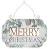 Homegifo *merry Christmas Greenery Plaque