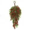 Homegifo Merry Red Berries & Cedar Teardrop 27"