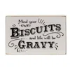 Homegifo Mind Your Own Biscuits Block