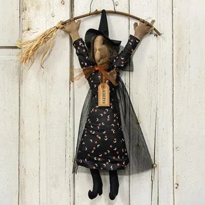 Homegifo Minerva Witch Doll In Black