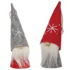 Homegifo Mini Christmas Felt Gnome Ornament 2 Asstd.