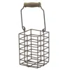 Homegifo *mini Wire Tall Basket W/handle