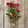 Homegifo Mistletoe & Berry Teardrop 12"