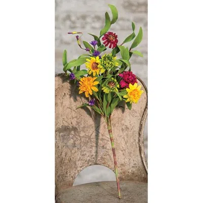 Homegifo Mixed Prairie Daisy Spray 18" In Multi