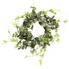 Homegifo Mixed Queen Ann Heather Wreath 15"