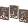 Homegifo *moo-rry Christmas Block 3 Asstd.