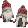 Homegifo Mr. & Mrs. Nordic Snowflake Gnome Sitter 2 Asstd.
