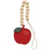 Homegifo Natural Beaded Apple Ornament