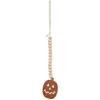 Homegifo Natural Beaded Jack O Lantern Ornament