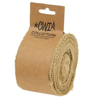 Homegifo Natural Burlap Ribbon 2.5"w X 10 Yards In Neutral