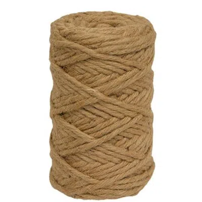 Homegifo Natural Jute Cord 4 Ply 135 Ft In Brown