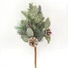 Homegifo Newport Snowy Mixed Greens & Cone Pick 16"