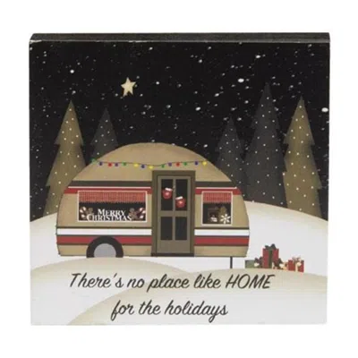 Homegifo *no Place Like Home Camper Block In Multi