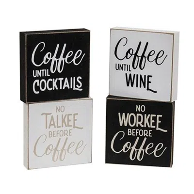 Homegifo No Talkie Block 4 Asstd. In Black