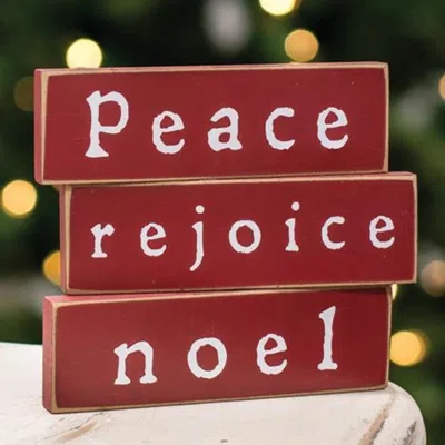 Homegifo *noel Mini Block 3 Asstd. In Black