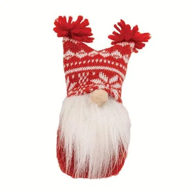 Homegifo *nordic Gnome Felted Ornament In Multi