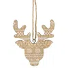 Homegifo Nordic Reindeer Wood Ornament