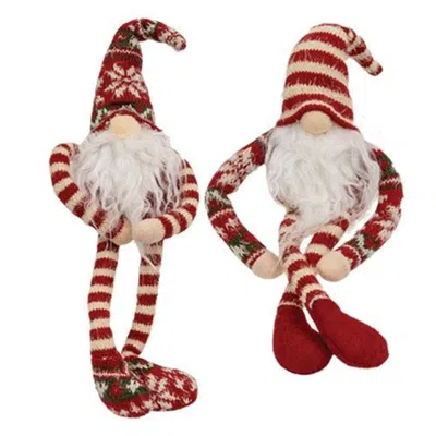 Homegifo Nordic Sweater Gnome Hugger 2 Asstd. In Red