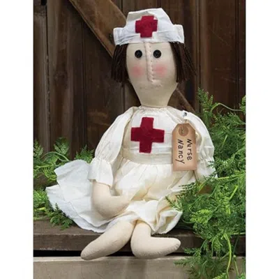 Homegifo Nurse Nancy Doll In White