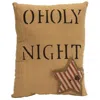Homegifo O Holy Night Star Primitive Pillow