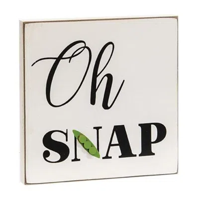 Homegifo *oh Snap Square Block In Multi