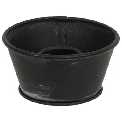 Homegifo Old Black Metal Taper Cup