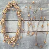Homegifo Old Gold Pip String Garland 18 Ft.