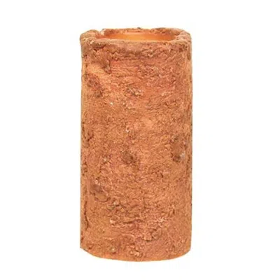 Homegifo Orange Cake Timer Pillar 3" X 6"