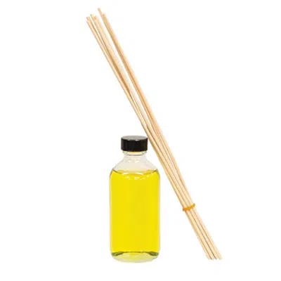 Homegifo Orange Clove Reed Diffuser In Yellow