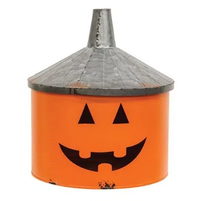 Homegifo Orange Funnel Jack O Lantern