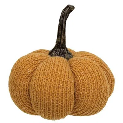Homegifo *orange Knit Pumpkin Medium