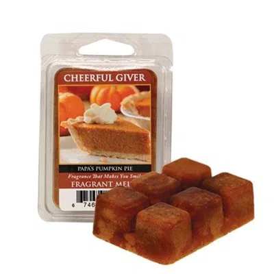 Homegifo Papa's Pumpkin Pie Wax Melts In Brown