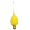 Homegifo Pastel Yellow Bulb Candelabra Base 4w