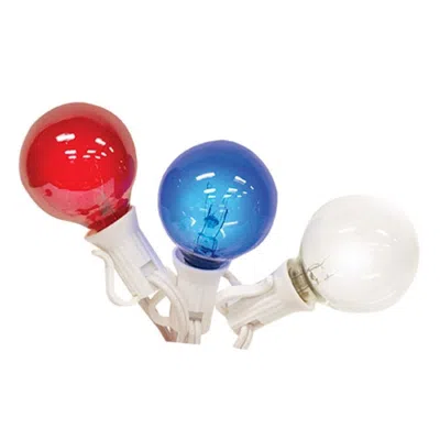 Homegifo Patriotic Patio Lights 10ct 9ft In Multi