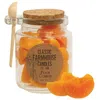 Homegifo Peach Wax Melt Jar W/spoon